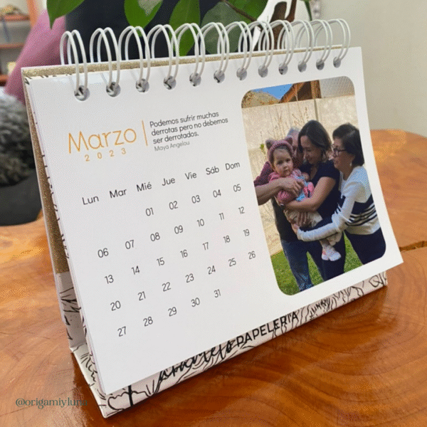 Ejemplo Calendario Personalizado 3 Calendarios Personalizados