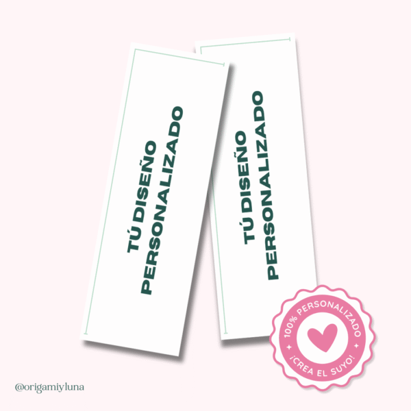 Marca Páginas Personalizados