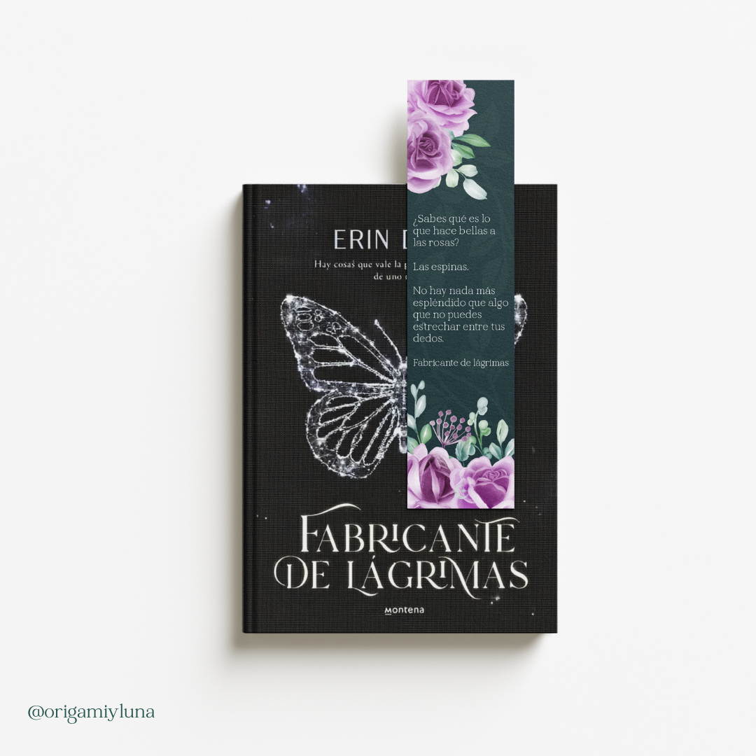 Marca Páginas Exclusivo – “Fabricante de Lágrimas”