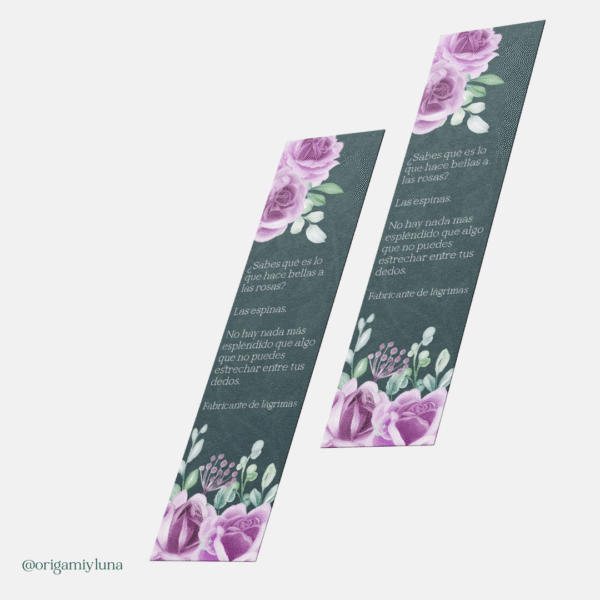 Marca paginas Fabricante de lagrimas 2 Marca Páginas Exclusivo – “Fabricante de Lágrimas”